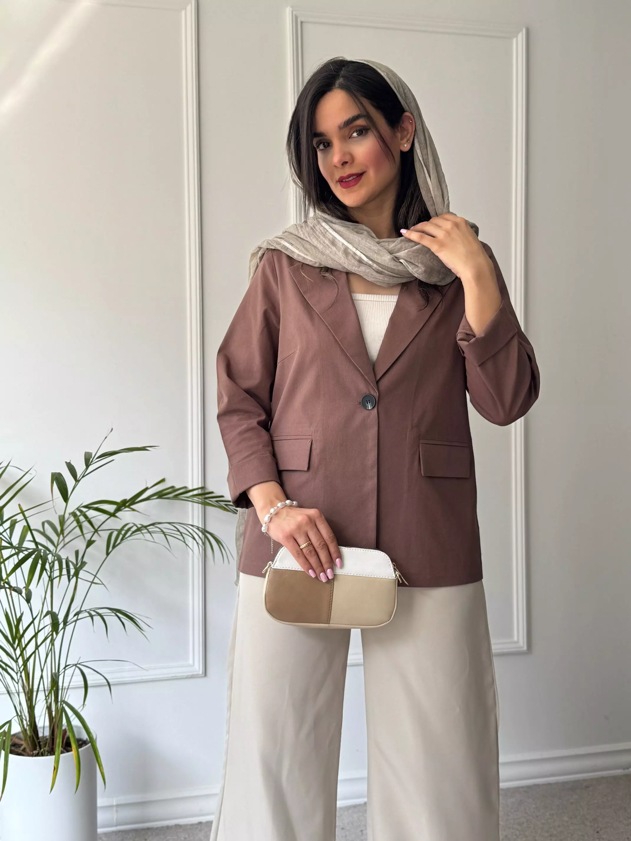 کت لینن تیارا